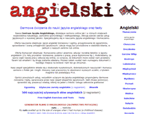 Tablet Screenshot of angielski.co.uk
